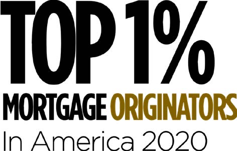 Top 1% Mortgage Originators in America 2020